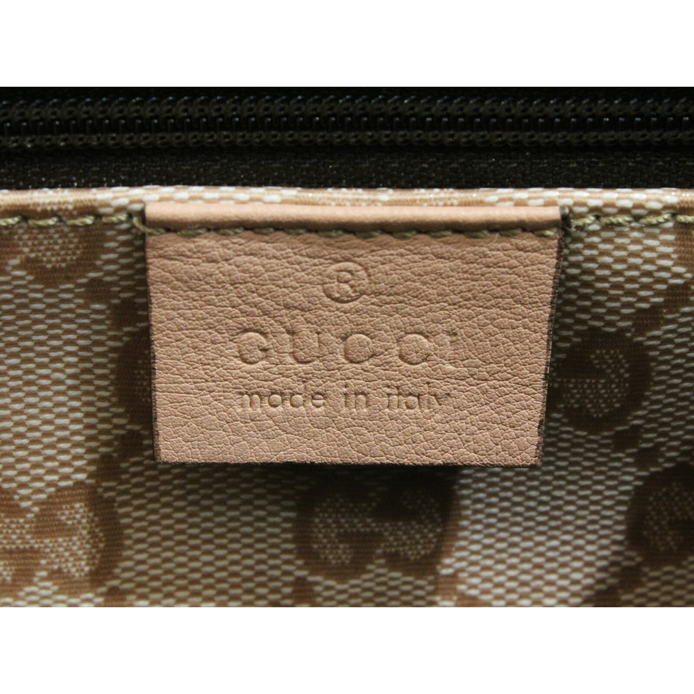 Gucci Handbag Pink Tote Enamel Leather Bag - Picture 5 of 7